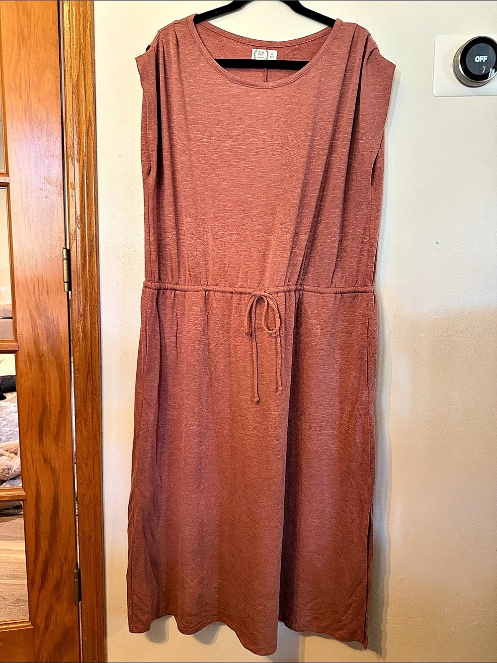 Maurice’s 24/7 mauves Midi Dress in Pink Size 2X Like New